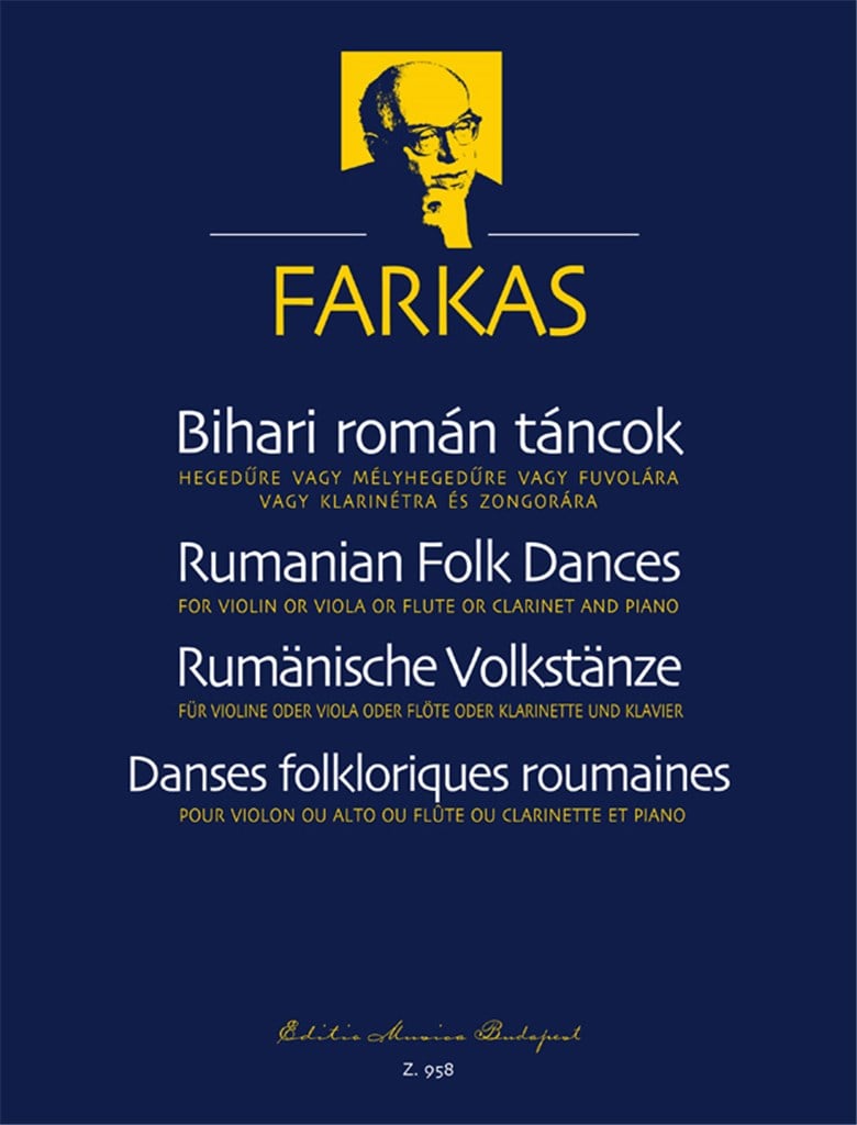 Rumänische Volkstänze aus der Sammlung von Bela